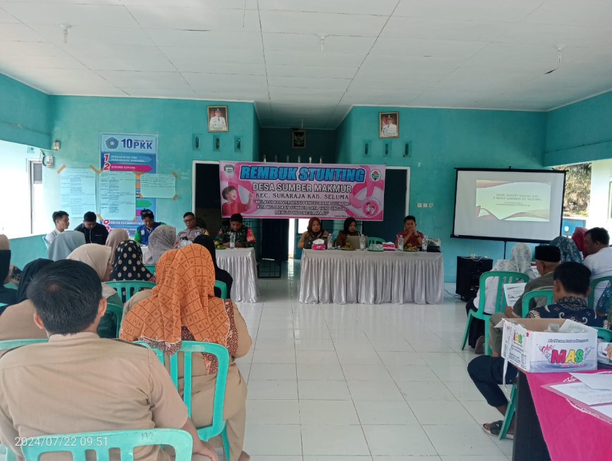 Rembuk Stunting Desa Sumber Makmur Tahun 2024